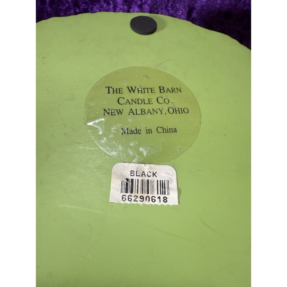 White Barn Candle Co Candle Holder Happy Haunting Halloween Autumn Decor Spooky - Picture 12 of 12